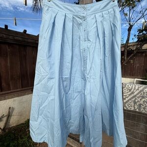 Banana Republic Sky Blue Skirt